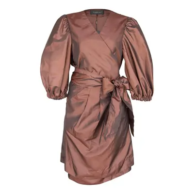 Power Bordeaux Red Wrap Dress | Size: M | Color: Bordeaux