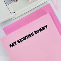 WOMENSWEAR My Sewing Diary: A Notebook for Fashion Designers - 150 Pages, Softcover, 8.5 x 11 inches, Planner Sketchbook Jour...