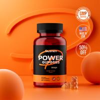 SUSNEN POWER Gummies Oyster Peptide Gold+ Shilajit Gummy for Men Lab-Tested for Purity Helps Improve Energy & Stamina Non-GMO...