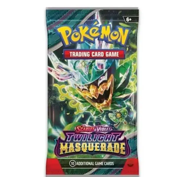 Pokemon Trading Card Game Twilight Masquerade Booster Pack - Available Sealed or in Livestream