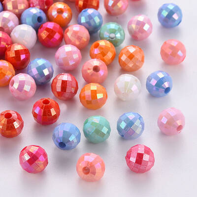 Opaque Acrylic Beads