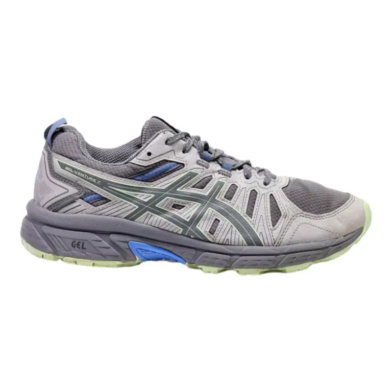 ASICS Sneaker Trainers Grey Synthetic Womens UK 6.5