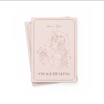 Savage Healing: Heartbreak, Rejection, Insecurities & Self-love Pep talks Inner Child healing book self-help for women person...