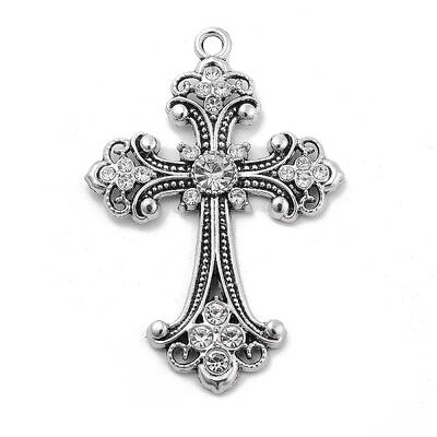 Alloy Rhinestone Big Pendants