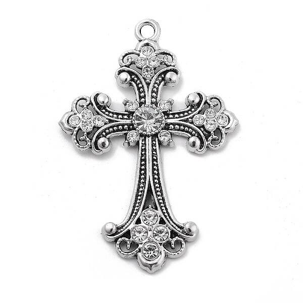 Alloy Rhinestone Big Pendants