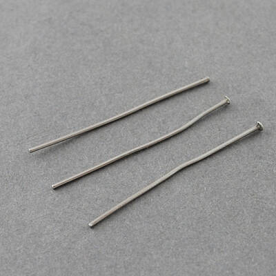 Tarnish Resistant 304 Stainless Steel Flat Head Pins