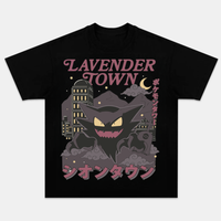 Gengar Lavender Town Vintage Tee, Gengar T-Shirt, Pokemon Graphic Tees, Pokemon Shirt, Unisex Anime Shirt, Menswear Womenswea...