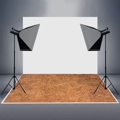 Natural Yellow Soil Sand Gravel Rubber Floor Mat - Aperturee