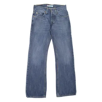 LEVI'S 512 Jeans Mens Blue Regular Bootcut Stone Wash W28 L32