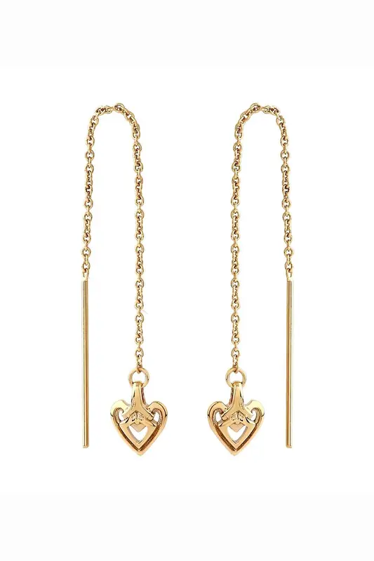 Heart Threaders Gold | Size: 4 in.