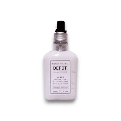 Depot, 400 Shaving Specifications No. 408, Fresh Black Pepper, Moisturizing, Aftershave Balm, 100ml