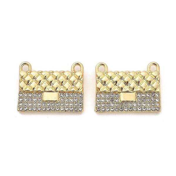 Rack Plating Alloy Pendants with Rhinestone