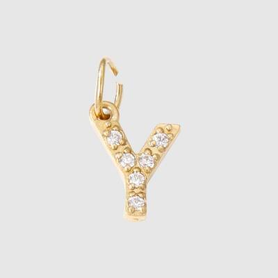 Stainless Steel Cubic Zirconia Pendants with Jump Rings