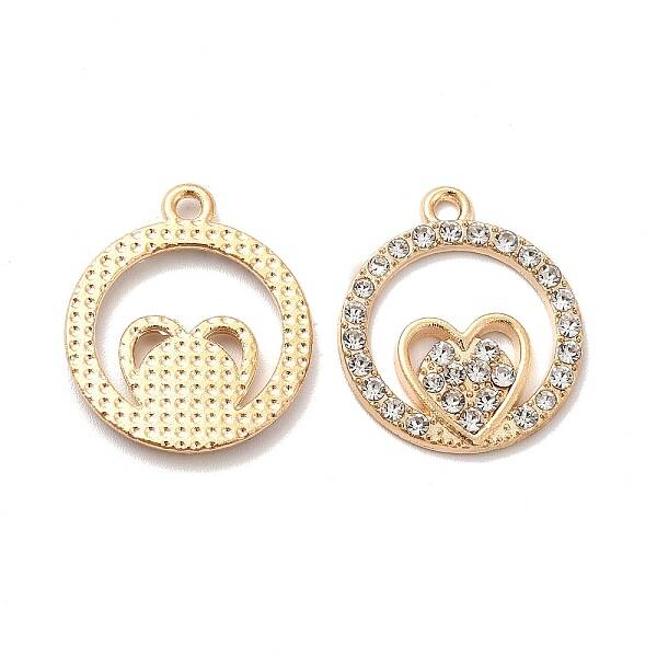 Alloy Rhinestone Pendants