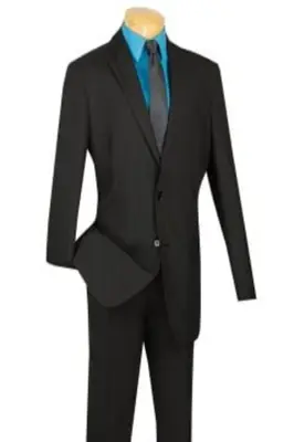 Vinci Men's Big & Tall 2-Piece Poplin Suit - Discounted Prices