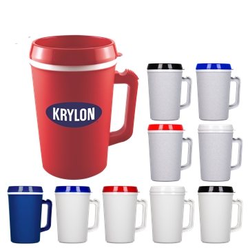 144 Promotional 34 oz Insulated Mug - BPA Free & Made in USA