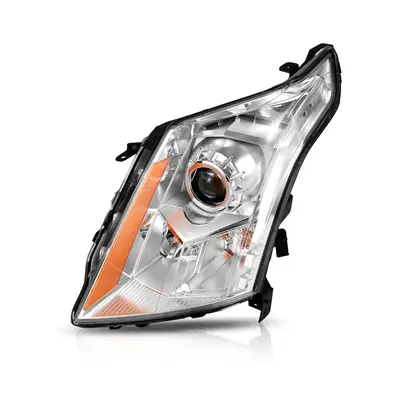 YITAMOTOR® Driver Side Halogen Only Projector Headlights For 2010-2016 Cadillac SRX w/ Bulb