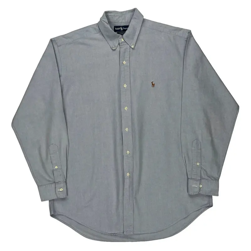 Yarmouth Ralph Lauren Shirt - XL Blue Cotton