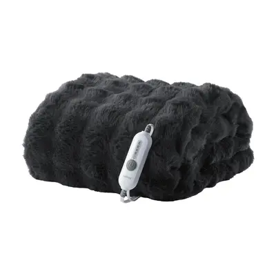 Garvee Heated Blanket King, Dual Control Faux Fur Electric Blanket with 4 Heat Settings, Soft Bubble Blanket with 8 Hour Auto...