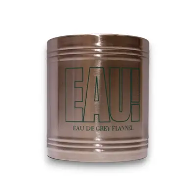 Set, Geoffrey Beene, Eau de Grey Flannel, Metal Cup Holder, Grey, 4 Pieces