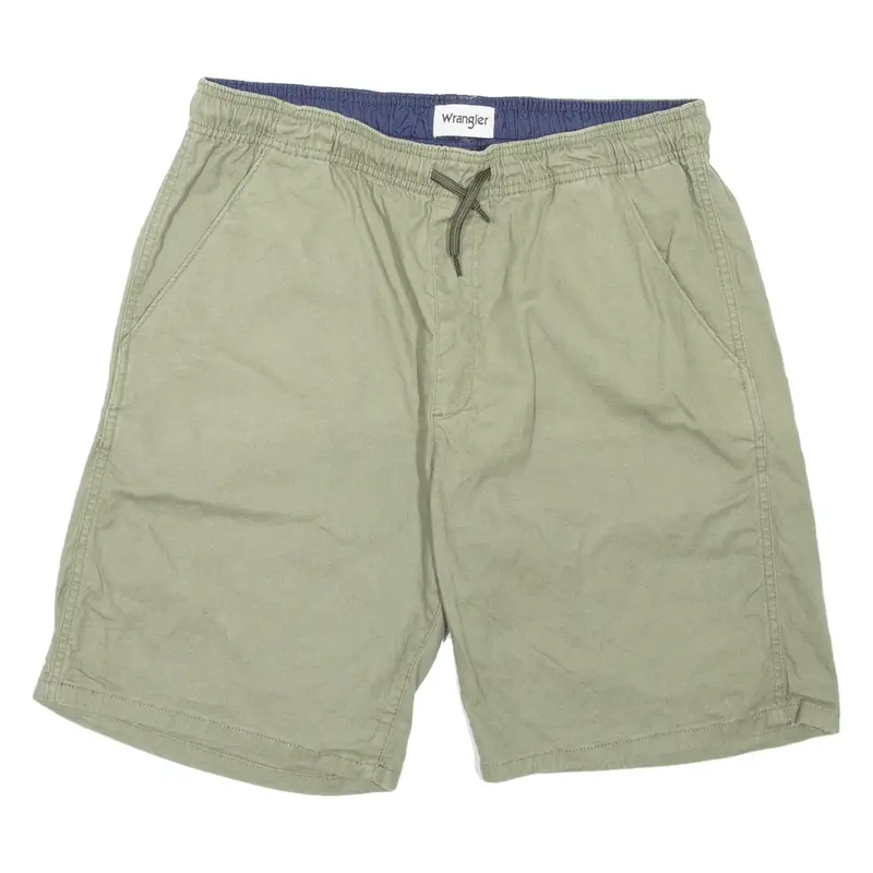 WRANGLER Mens Casual Shorts Green M W30