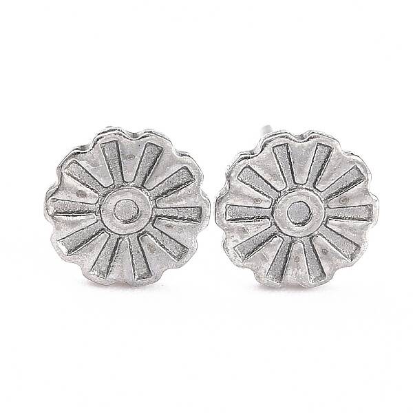 304 Stainless Steel Stud Earring Settings