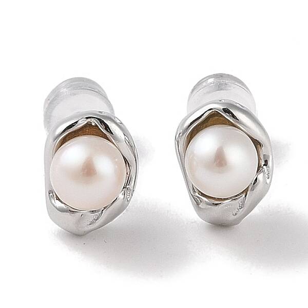 Anti-Tarnish Sterling Silver Stud Earrings