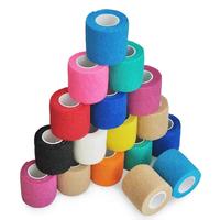 Self-adhesive Breathable Elastic Bandage, 1 Count Sports Fixing Finger Wrist Leg Athletic Tape, Sports Tape for Home Gym Work...