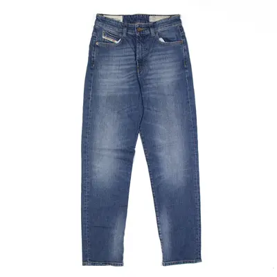 DIESEL D-EISELLE Jeans Blue Denim Regular Straight Stone Wash Womens W27 L27