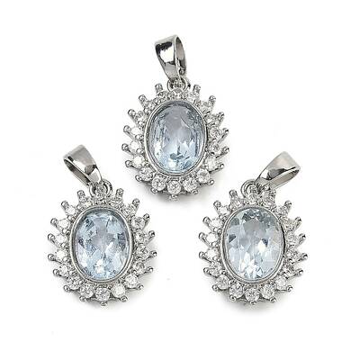 Natural Topaz Pendants