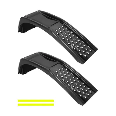 Garvee Heavy Duty 8 Inch Lift Sturdy Steel Car Ramps, 8000 lbs Capacity – Vehicle Service Ramps for Car, Truck, SUV – Oil...