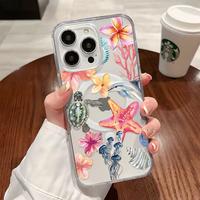 Marine Life Pattern Pattern Magnetic Clear Compatible with MagSafe Shockproof Protective Phone Case Cover for iPhone X Xsmax ...