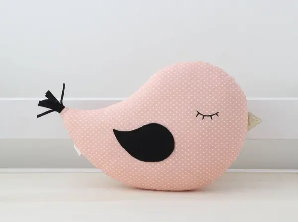 Bird Pillow (3 colors)