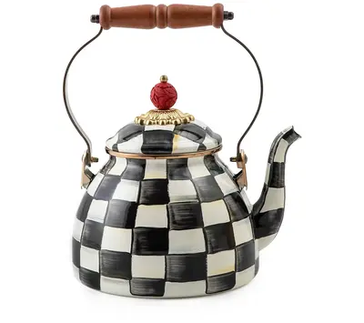 Mackenzie- Childs 2-Quart Enamel Tea Kettle