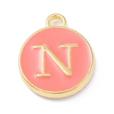 Golden Plated Alloy Enamel Charms