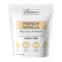 Just Ingredients French Vanilla Protein Powder - 30 Servings