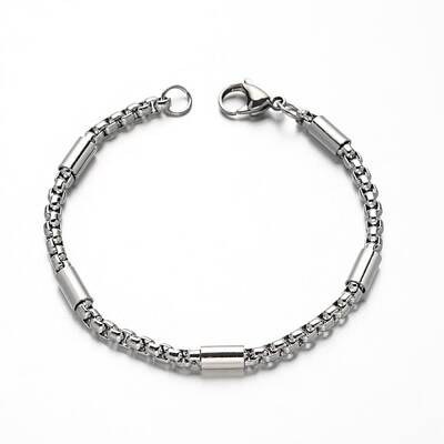 Tarnish Resistant Box Chain Bracelets
