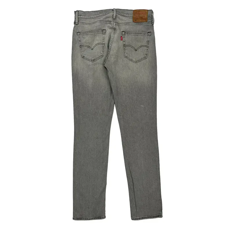 511 Levis Jeans - 32W UK 12 Grey Denim