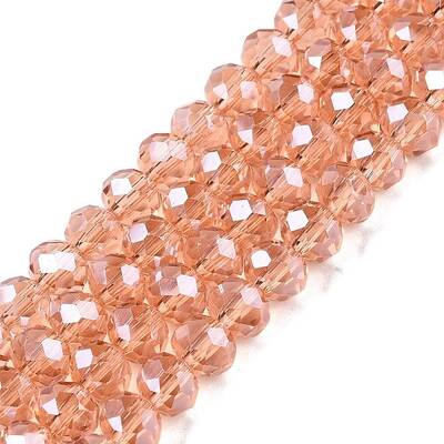 Electroplate Glass Beads Strands