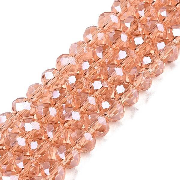 Electroplate Glass Beads Strands