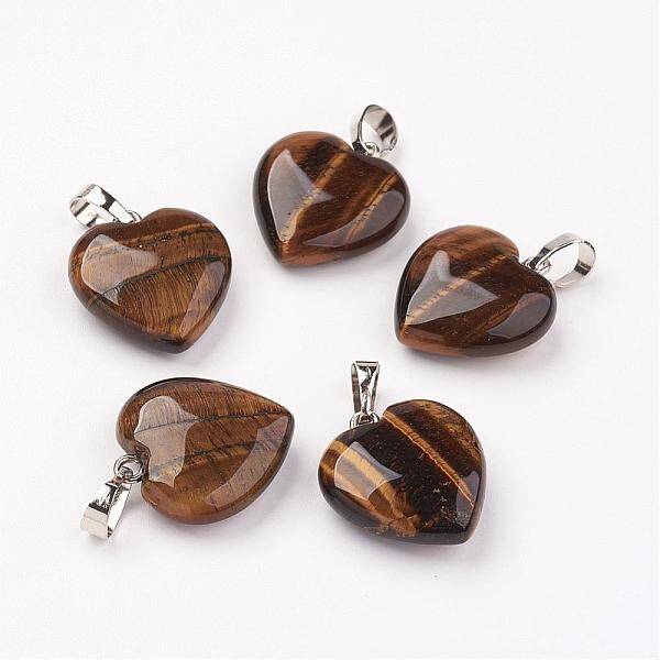 Natural Tiger Eye Pendants