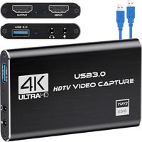 4K HDTV-used for game live streaming and conferencing-supports Switch,PS4/5,OBS,camera,and PC.Supports 1080p60fps r video Car...