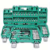 Ratchet kit Complete Set of Hardware kit for Automotive Mechanical Maintenance, Vehicle Mounted sockets Wrench Toolbox, and C...