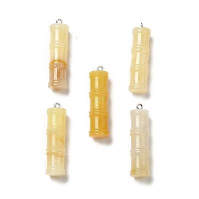 Natural Topaz Jade Pendants