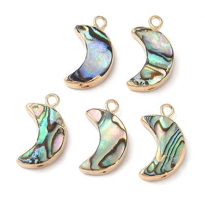 Natural Paua Shell Pendants