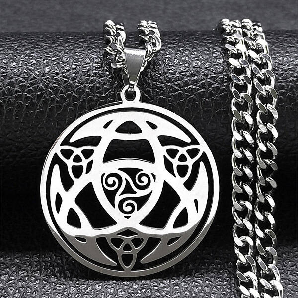 Non-Tarnish 304 Stainless Steel Pendant Necklaces