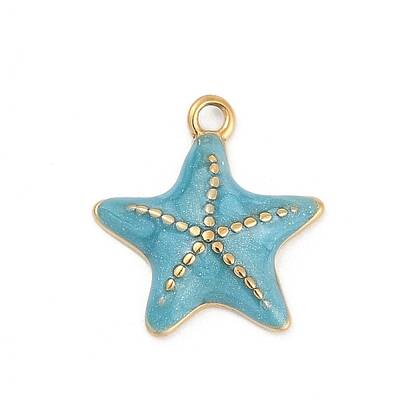 304 Stainless Steel Enamel Pendants