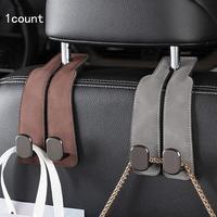 Car Seat Back Storage Hook, 1 Count PU Leather Car SeatBack Hidden Hook, Multipurpose Durable Hooks, Car InteriorAccessories....