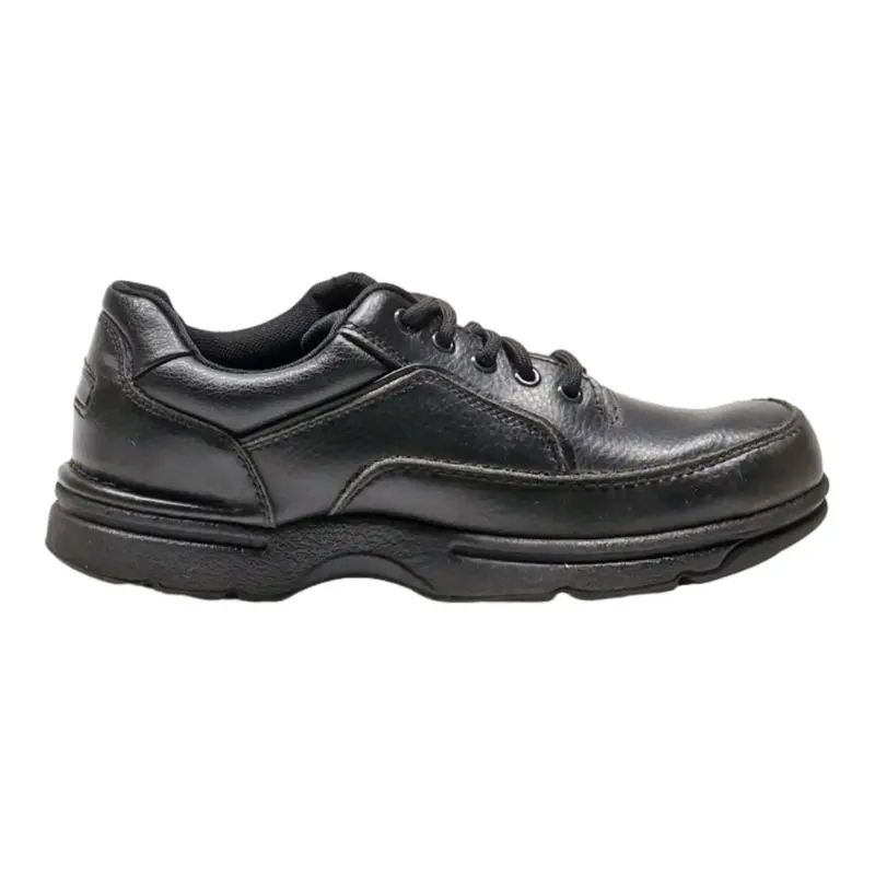 ROCKPORT Sneaker Trainers Black Leather Mens UK 7.5