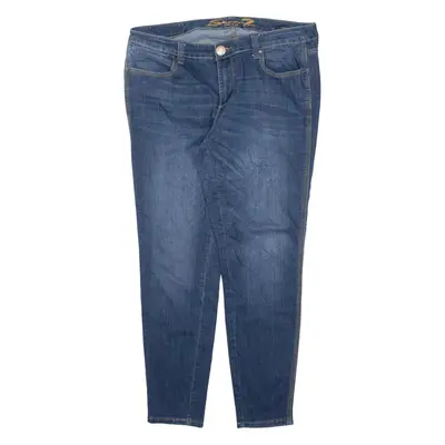 SEVEN7 Jeans Blue Denim Slim Jegging Womens W35 L27